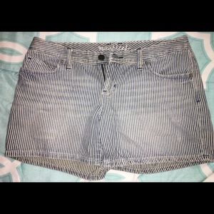 Maurices—striped shorts
